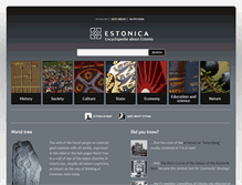 Tablet Screenshot of estonica.org